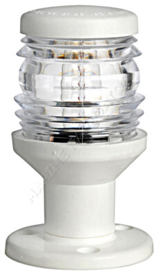Osculati  White Body Utility Compact 360 Degrees Round White Navigation Light