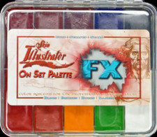 PPI Premiere Products Skin Illustrator On Set FX Makeup Palette Alcohol Activate