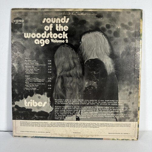 Sounds Of The Woodstock Age Vol 1&2 Great UsedVinyl 2 LP Lot Tribes SPC3238 3247 - Foto 3 di 3