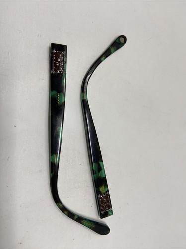 LILLY PULITZER TO ALEXI 138mm GREEN BROWN TEMPLE ARM PARTS RR57