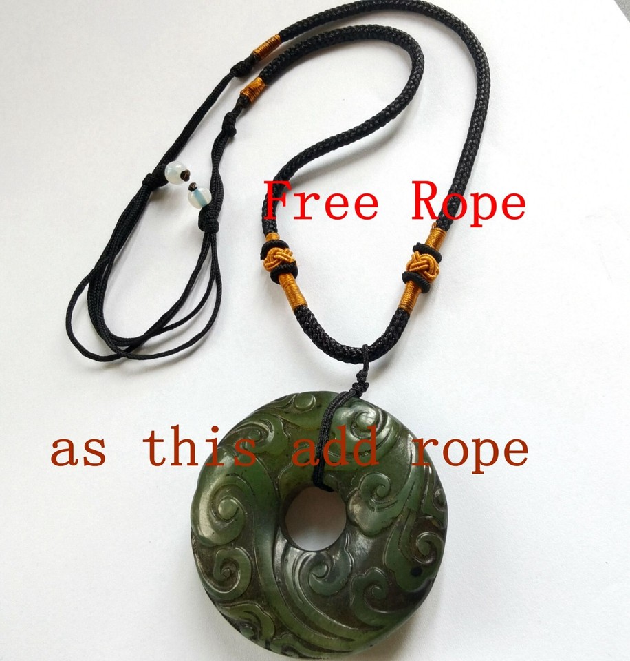 Ciondolo - Amuleto Di Benedizione Della Giadeite (tipo A). - Asia - Foto 9