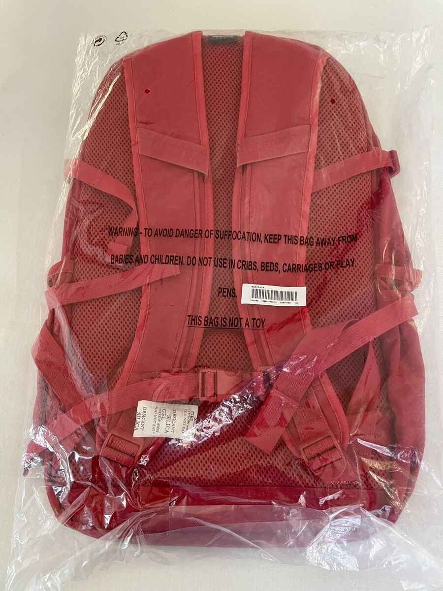 SUPREME RED BACKPACK OS FW21 (100% AUTHENTIC) BRAND NEW AND SUPREME RED BACKPACK OS FW21 (100% AUTHENTIC) BRAND NEW AND