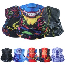 Summer Bandana Balaclava Scarf Neck Gaiter Face Mask for Cycling Hiking Fishing