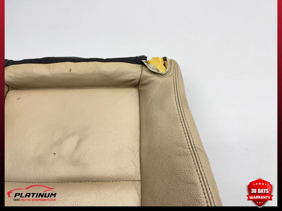 BMW E36 Z3 Convertible Right Side Lower Bottom Seat Cushion Beige OEM 1996-2002 - Image 4 of 4