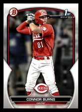 Connor Burns 2023 1st Bowman Draft #BD-159 Cincinnati Reds ROOKIE RC