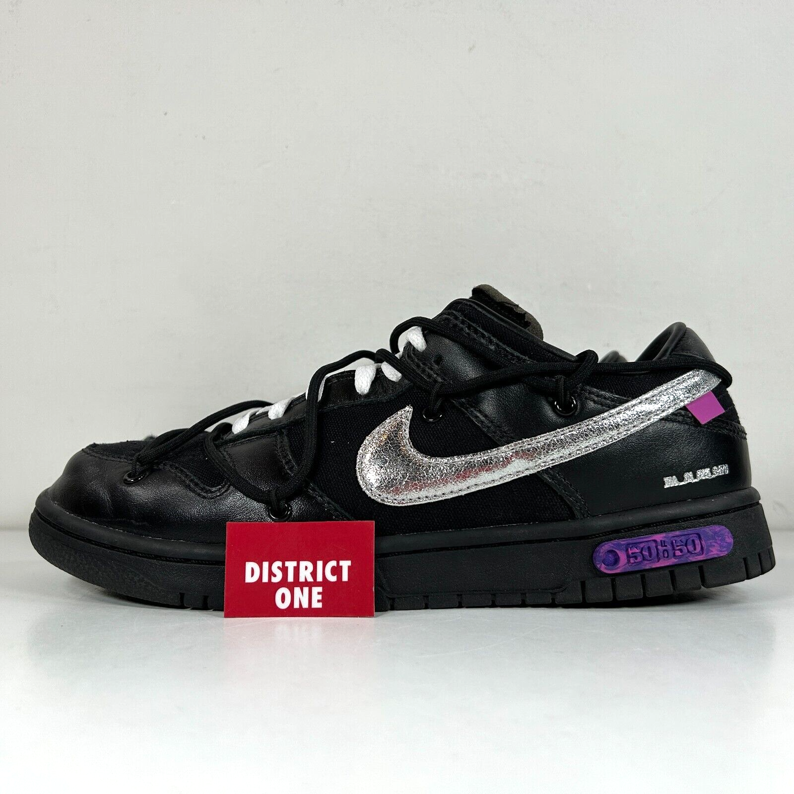 OFF WHITE X NIKE Off White x Nike Dunk Low 50 di 50 Taglia 8 DM1602 001