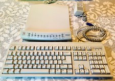 Vintage PACKARD BELL 5131C Keyboard, MediaSelect Device, Speaker Power Supply