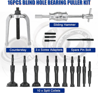Extractor e Instalador de Bujes Retenes y Rodamientos VT01302B