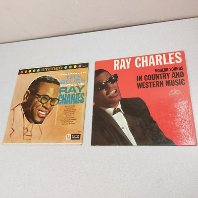 Ray Charles Blues Country Western 2-LP Vinyl ABC Hurrah H-1023 410 VG++ READ