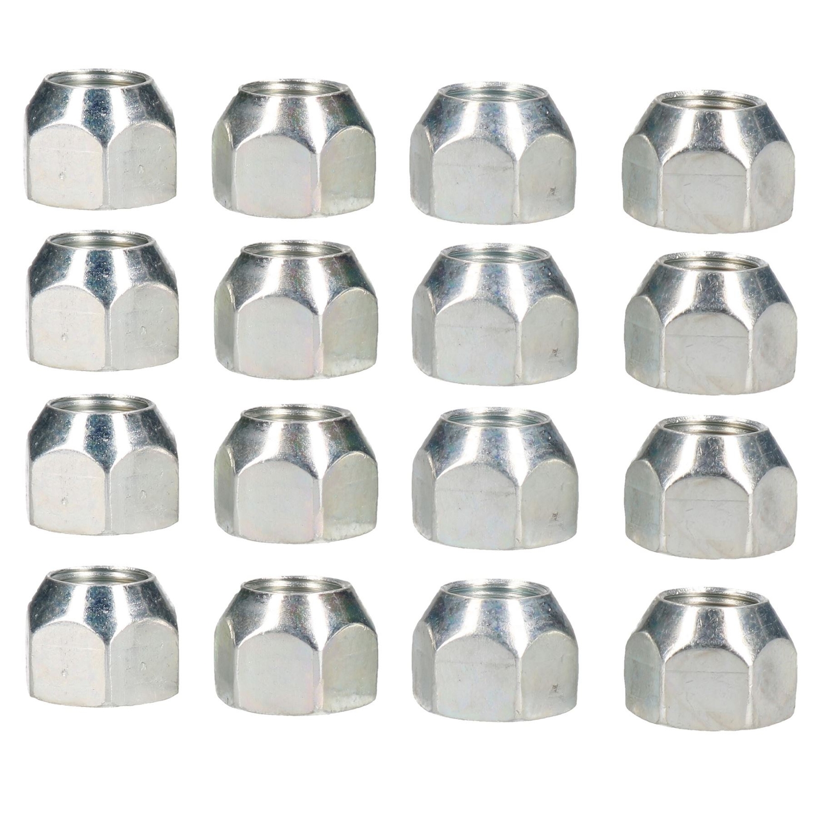 1/2"" UNF Conical Wheel Nuts Nut Pack of 16 for Trailer Caravan Suspension Hubs