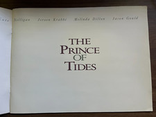 The Prince of Tides 1991 Press Photo Book Barbra Streisand Nick Nolte VG Rare