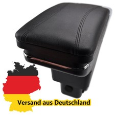 Mittelarmlehne Mittelkonsole Armauflage Für Honda Jazz 2009 - 2013 Schwarz