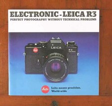 LEITZ LEICA R3 SALES BROCHURE/54439