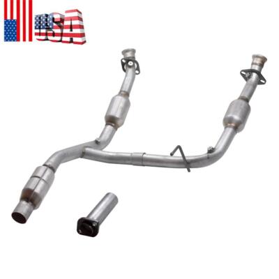 Fits Ford Explorer 4.6L 2002-2005 Y Engine Pipe Left & Right Catalytic Converter