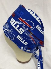 Men/Women Surgical Scrub Cap Lined Buffalo Very Cool 100 Cotton