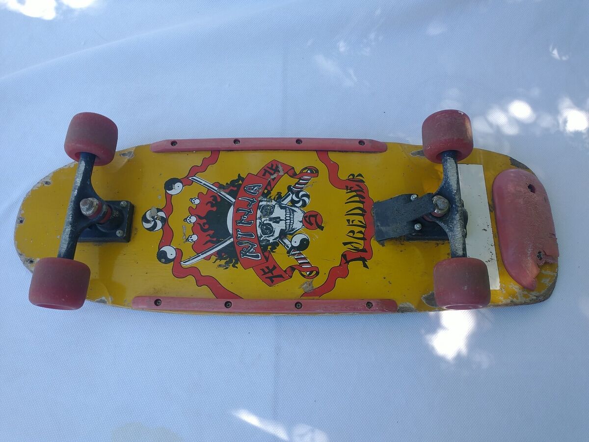 Rare Vintage Generic Old School Skateboard Ninja Shredder Rare Vintage Generic Old School Skateboard Ninja Shredder