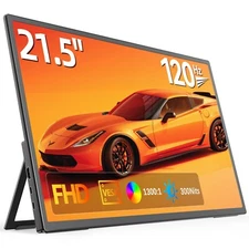 UPERFECT 21.5" Portable Monitor 120Hz Gaming Screen USB C HDMI For PS 4/5 FHD
