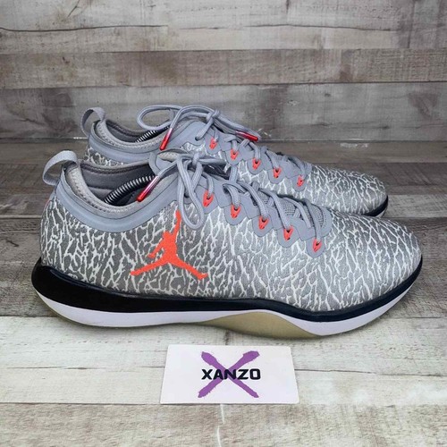 Nike Mens Gray Air Jordan Trainer 1 Low 