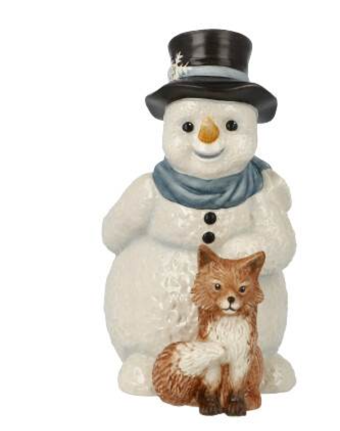 Goebel   Snowman My Clever Friend   Fox