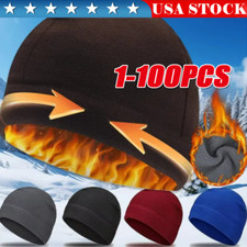 Military Tactical Skull Cap Winter Warm Fleece Windproof Ski Beanie Hats USA Lot
