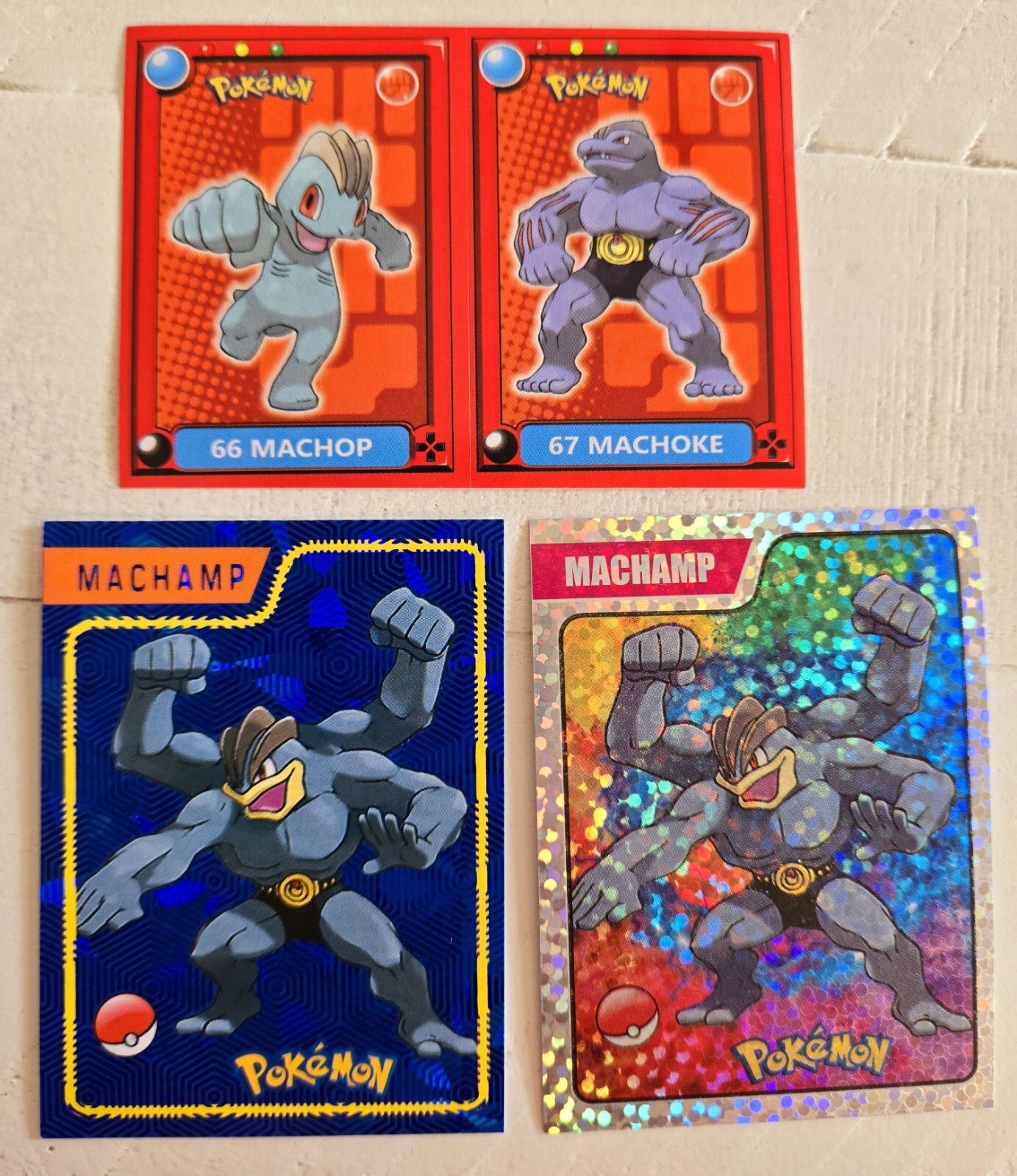 POKEMON Machop Machoke Machamp Sticker Lot | eBay