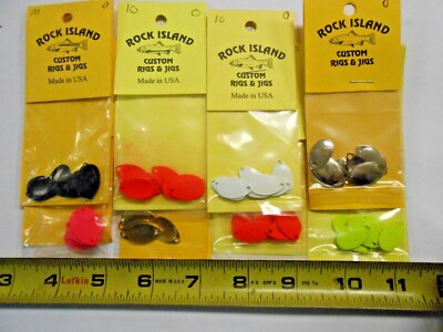 10 Per ORDER SIZE #7 COLORADO SPINNER BLADES MANY COLOR CHOICES - Foto 14