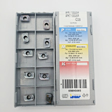 Solid Carbide Milling Inserts ISCAR APKT 100325R IC328 10 pcs 332