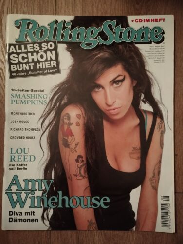 ⭐⭐ ROLLING STONE 8-2007 AMY WINEHOUSE Magazine, Germany