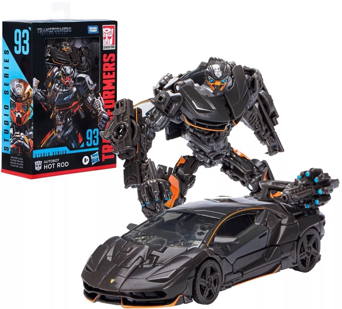 Transformers Studio Series 93 Deluxe Last Knight Autobot Hot Rod Action  Figure