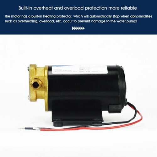 DC 12V 24V Electric High Pressure Gear Oil Fuel Pump Self-priming Diesel Pump - Picture 3 of 10