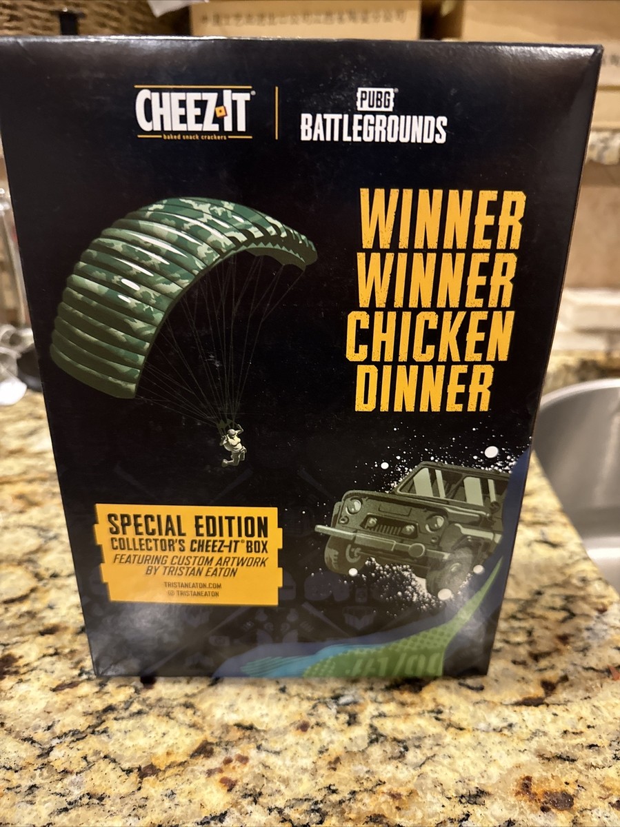 Cheez It Crackers PUBG Battlegrounds Collectors Box Tristan Eaton