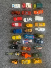 Lot of 30 Hot Wheels, Matchbox cars 2lbs metal, plastic, see pics.