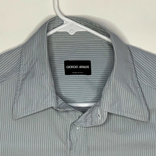 Giorgio Armani Mens Designer Shirt LS 