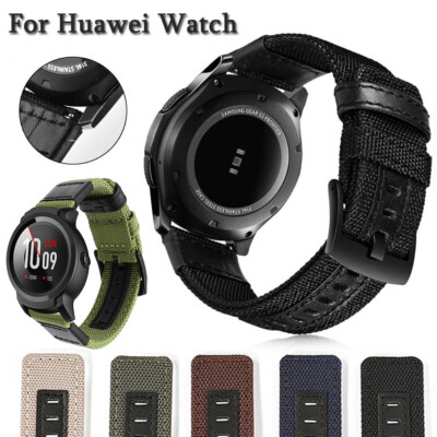 Echtleder Nylon Armband Für Huawei Watch 3 3 Pro GT 2 Pro/GT 2 2e 46mm GT Active