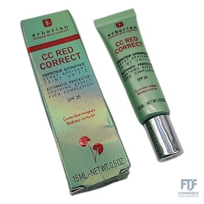 Erborian CC Red Correct - Creme gegen Rötungen mit Centella Asiatica - Koreanisc