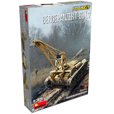 BERGEPANZER T-60 (R) INTERIOR KIT 1:35 Miniart Kit Mezzi Militari -D- Neues Mode