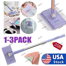1-3PACK Mini Mop,Zero Touch Mini Mop,No Wash Lazy Mops Wet and Dry-2026 US HOT