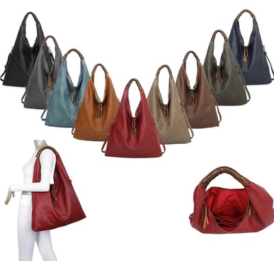 DAMEN XXL SHOPPER Schultertasche Hobo Bag Umhängetasche Weekender REISE FREIZEIT