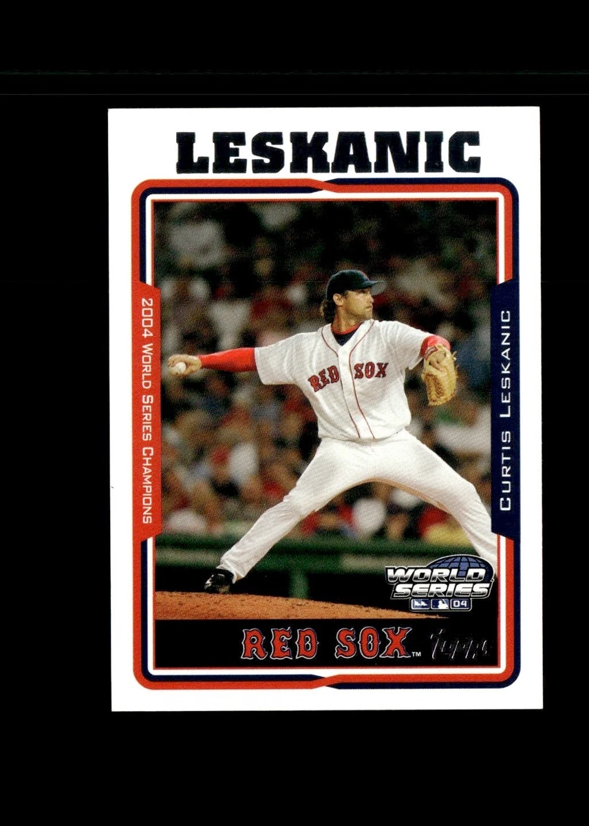 2004 Topps Boston Red Sox World Series Baseball Trading Cards for