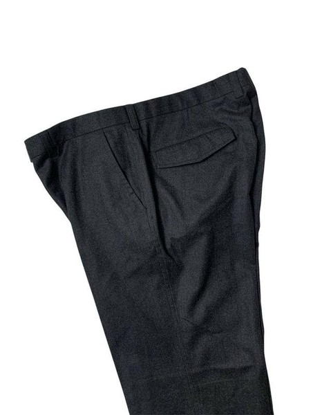 Men Boss Trousers Black Wool 36 / XL / 50