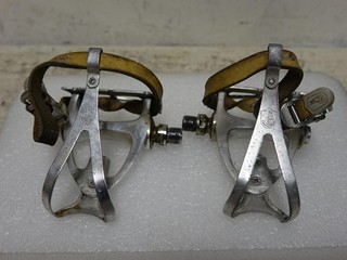 Vintage Campagnolo C Record Aero Pedals BREV INT Made in Italy Retro Road Bike
