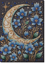 Bead Embroidery Kit DIY "Magical night" Beaded Needlepoint Craft Set