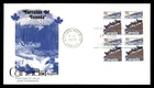 Mayfairstamps Canada FDC 1972 block 15 cents terrains kingswood First Day Cover