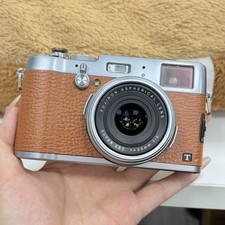 Fujifilm X100T 16.3 MP Digital Camera w/ 23mm f/2 Fixed Lens BROWN