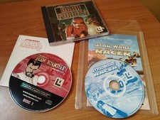 LOT de 4 anciens jeux vidéos PC STAR WARS
