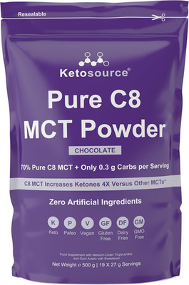 Reines C8 Mct-Pulver | 4-Facher Keton-Boost Im Vergleich Zu Anderen Mcts | Null 