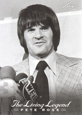2012 Leaf Pete Rose The Living Legend #26 Pete Rose - BB