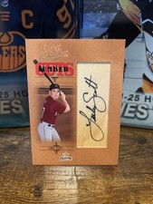 2005 DONRUSS LEATHER & LUMBER LUKE SCOTT ROOKIE AUTO 094/256 (RC) #LC-162
