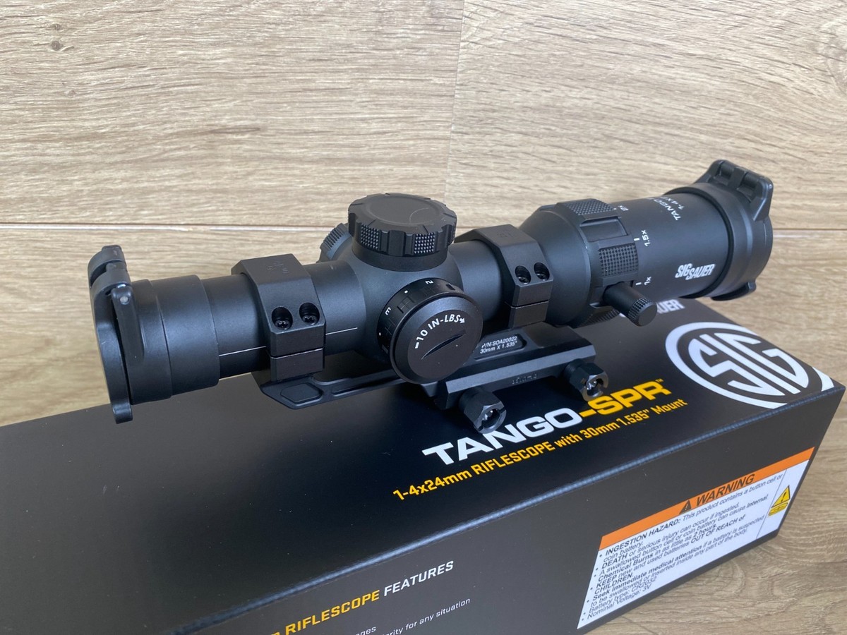 Sig Sauer TANGO SPR, Rifle Scope, 1-4 Magnification, 1-4x24 w