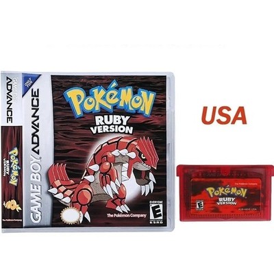 Game Card Emerald For Pokemon GBA